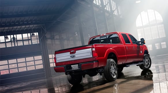 2014 Ford F-250 Exterior Rear End 2014 Ford F-250 Exterior Rear End