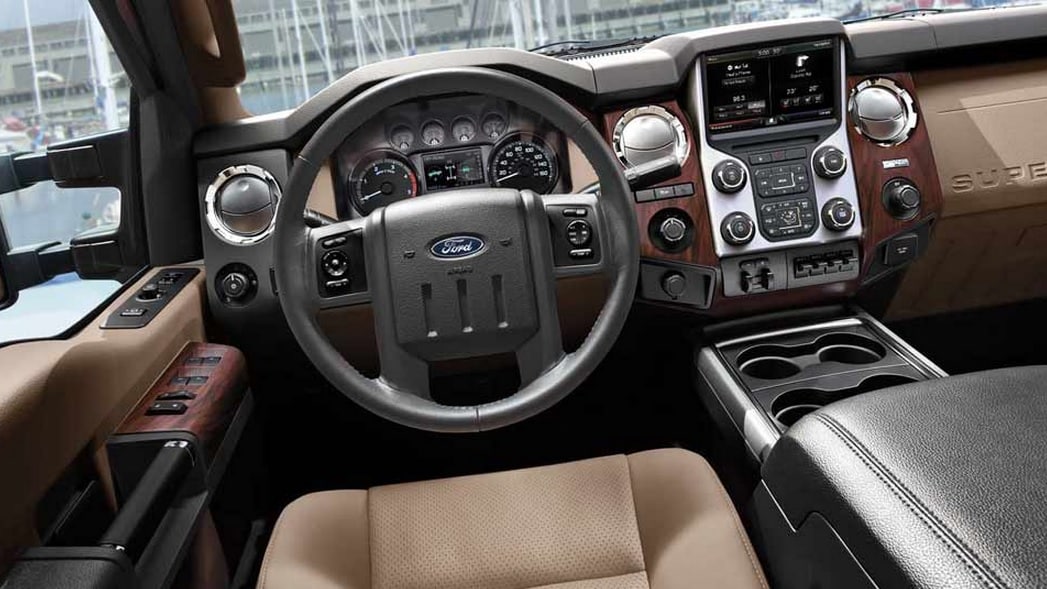 2014 Ford F-350 Super Duty Truck Interior View 2014 Ford F-350 Super Duty Truck Interior View