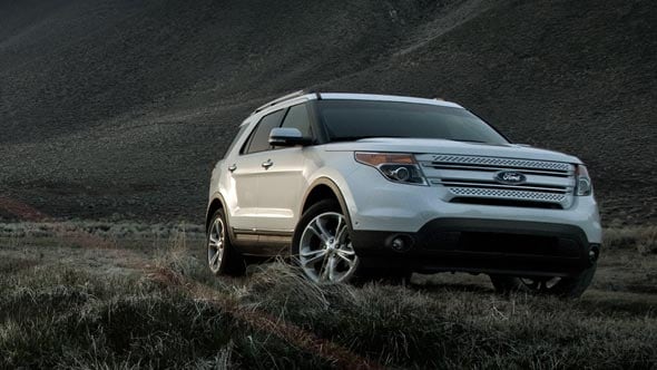2014 Ford Explorer Exterior Front End 2014 Ford Explorer Exterior Front End